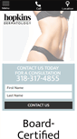 Mobile Screenshot of hopkinsdermatology.com